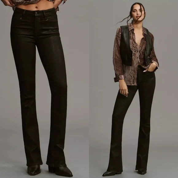 Paige Laurel Canyon high-rise flare jeans